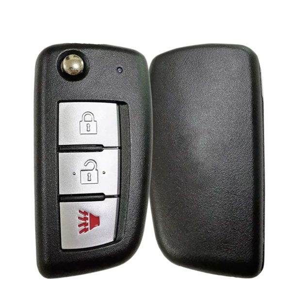 Chave Completa Nissan Kicks 433Mhz 4A 3 Botões