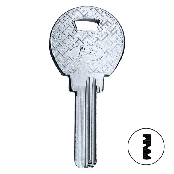 Chave Yale Plana Pantográfica Multi Ponto Soprano Longa
